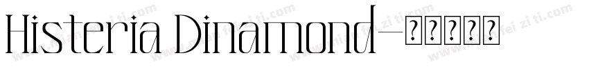 Histeria Dinamond字体转换